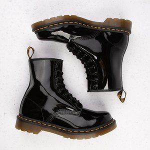 Doc Marten Shiny Leather Boots
